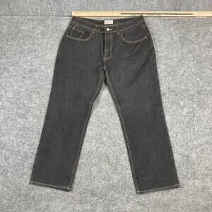 Ablanche New York Jeans Womens 38x32 Black Straight Leg Denim Classic